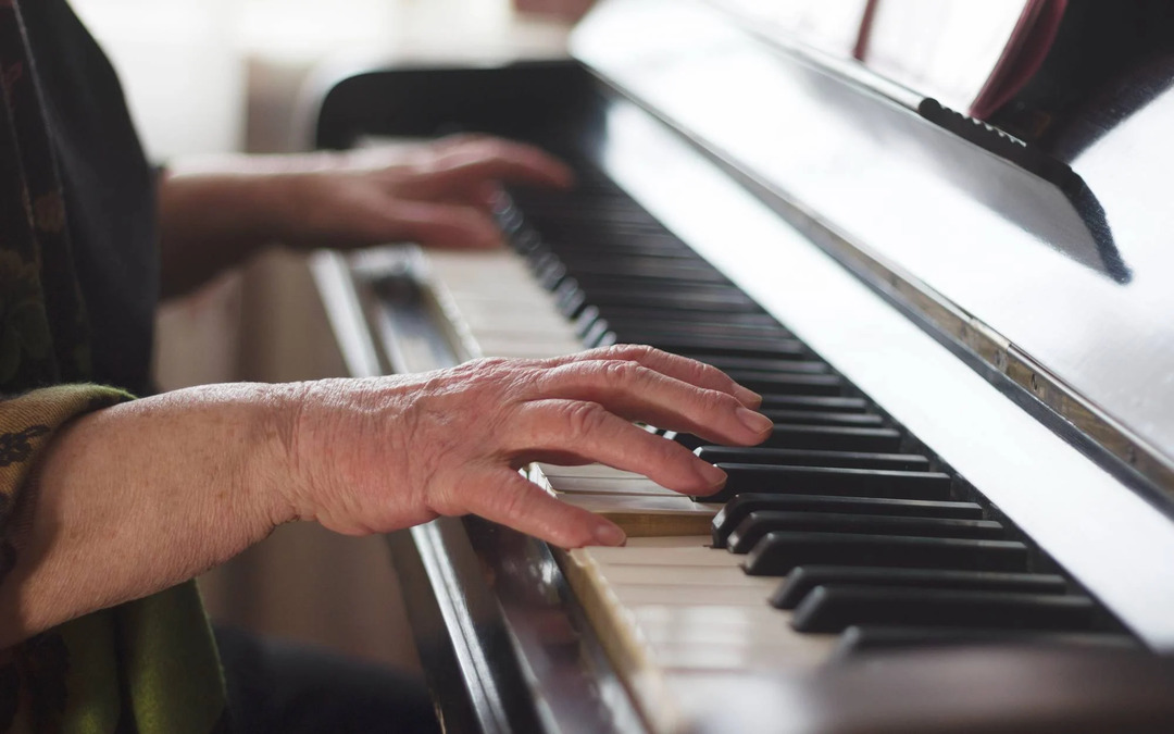old piano