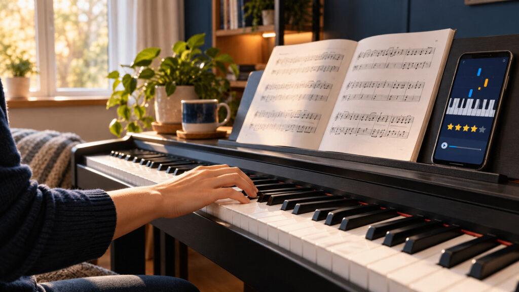 Cozy Piano Practice_Corner